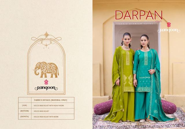 Rangoon darpan vol-2 designer kurti wholesaler in ahmedabad
